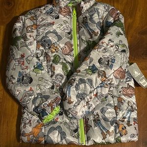 Kids Toy Story Puffer jacket